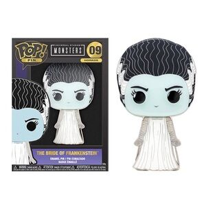 ✨BNWT - Funko POP! Pin: Universal Monsters - Bride of Frankenstein - #09✨